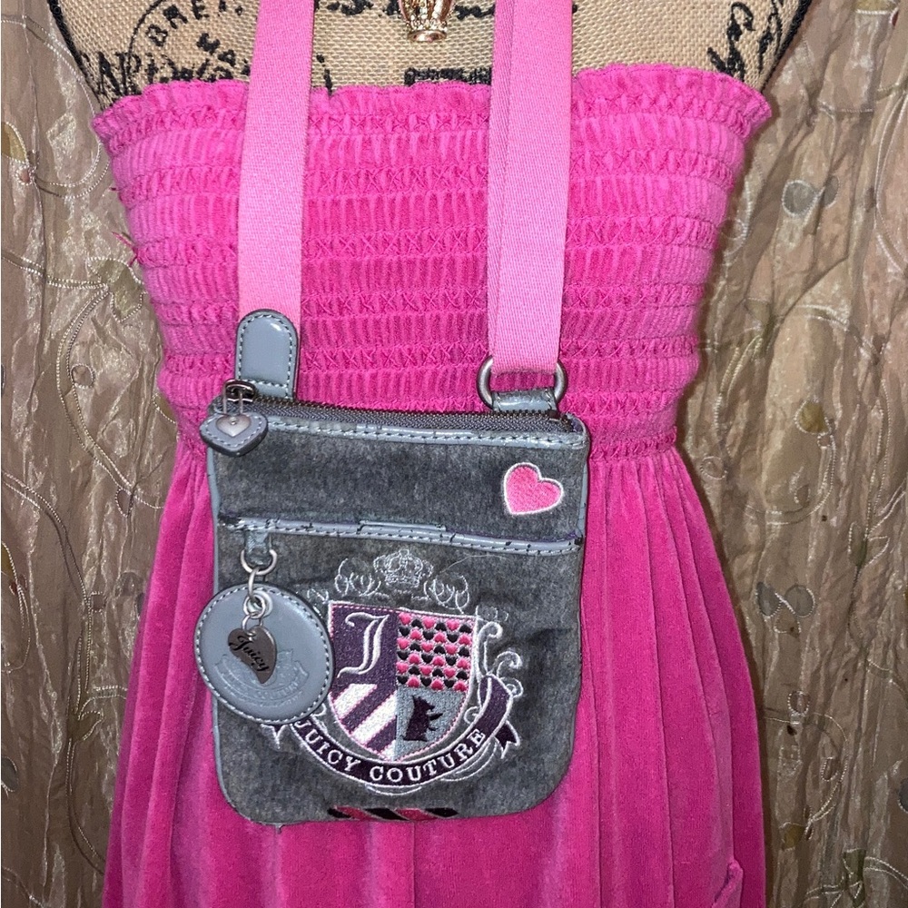 💖 EUC Vintage Y2K Juicy Couture Crossbody / Shoulder Bag💖